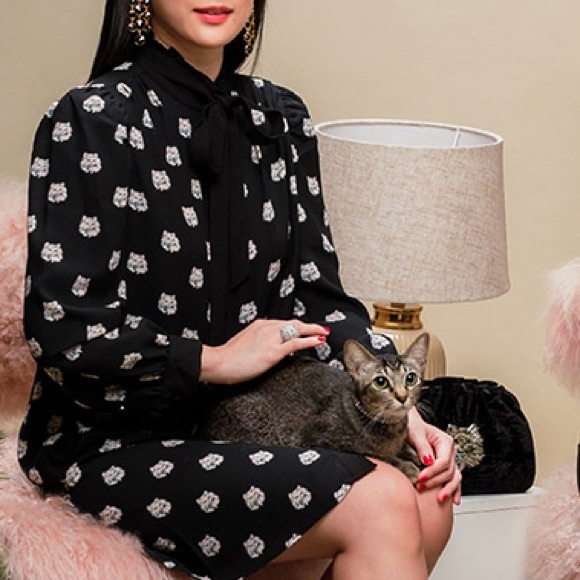 Kate Spade Cat Dot Shirtdress - Picture 2 of 6